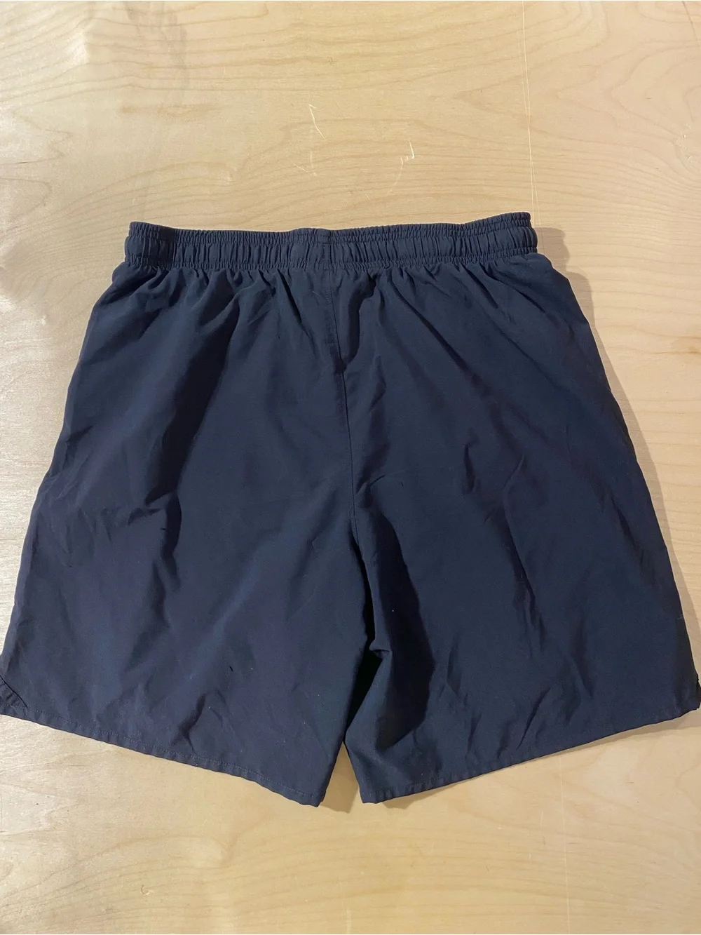 Under Armour Men’s Black Athletic Shorts with Coastal Logo Large (SZ)